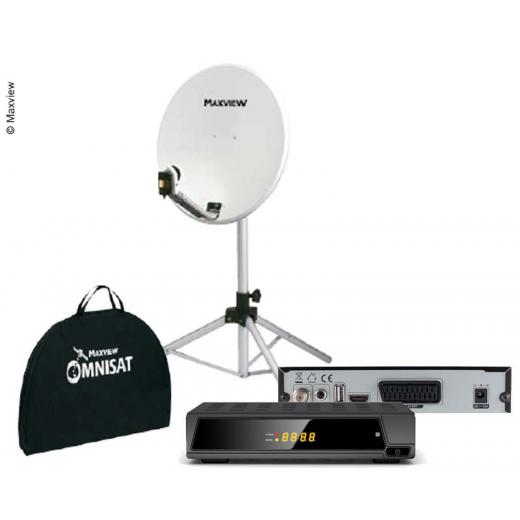 Maxview portable Sat-Kit 65cm mit Easy-Find LNB und Receiver