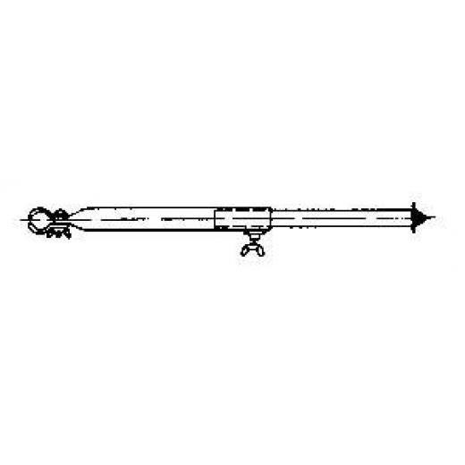 Orkanstütze 170-250cm; Stahl 22mm