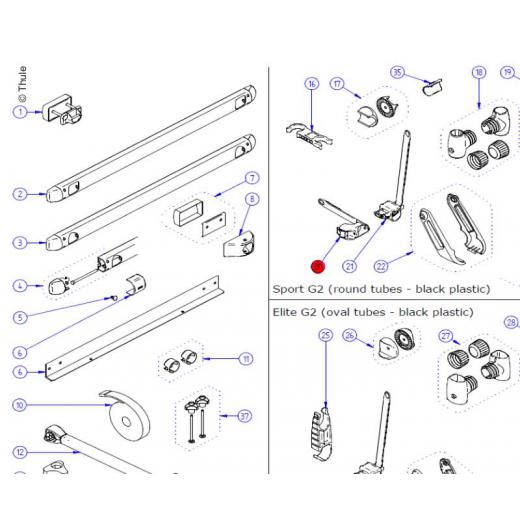 Platform Lock Vertical (2x)