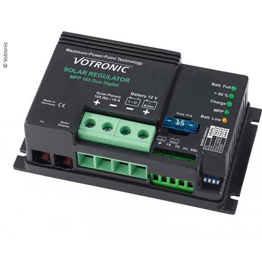 PWM Laderegler, Carbest 12V Solar Controller SR140 Duo Digital