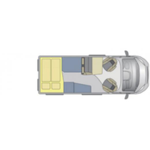 Raumkonzept XXL Sleep - Erweiterung für Kastenwagen L1-L3, H2