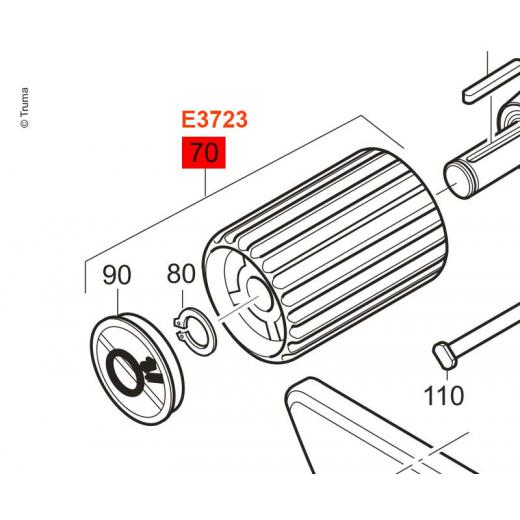 Rolle kpl. für Mover