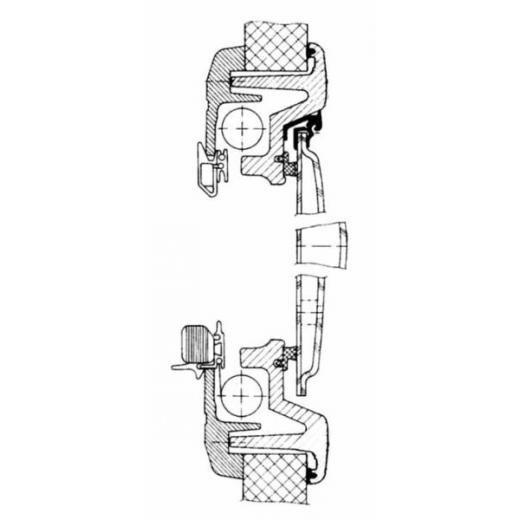 S4 Ausstellfenster, Aufstellfenster, Dometic Fenster 800 x 450 mm