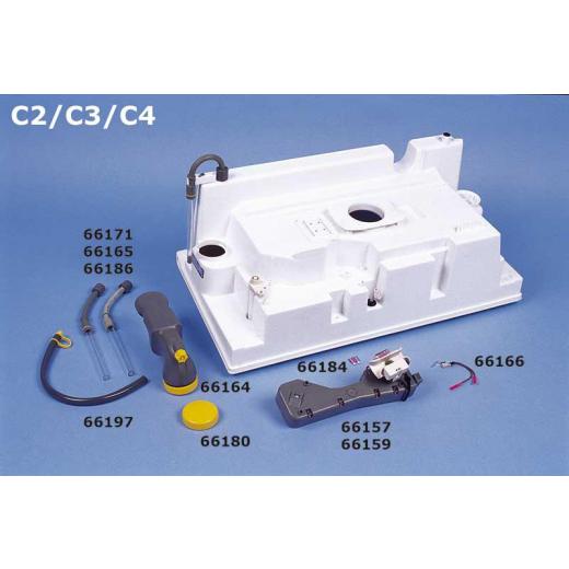 Schraubkappe rund für Wassereinfüllstutzen C2/C3/C4 en-Toilett