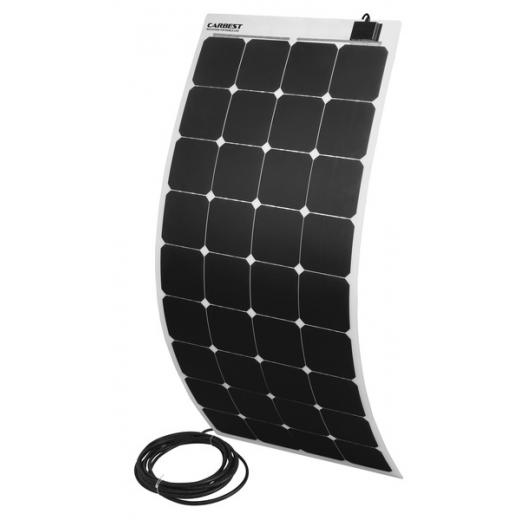 Solarpanel flex 12V / 80W inkl. Laderegler und Dachdurchführung