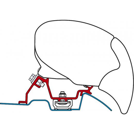 Sprinter Roof Rail Adapter F65 S und F65 f. Reisemobile und Caravans