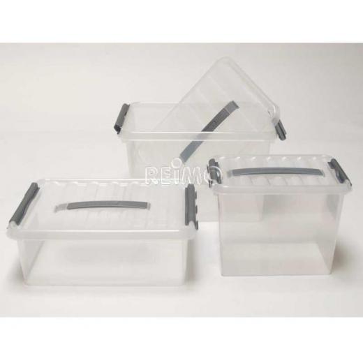 Staubox Q-line Box 9L, transparent