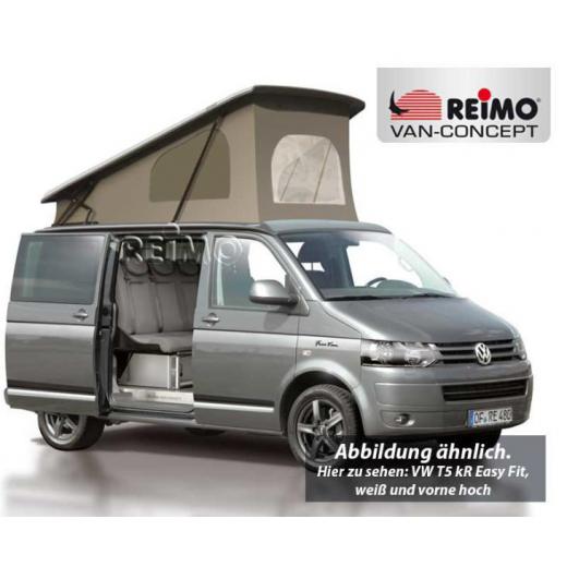 T5 Aufstelldach Easy Fit, VW T6, LR vorne hoch mit Gurtverschluss