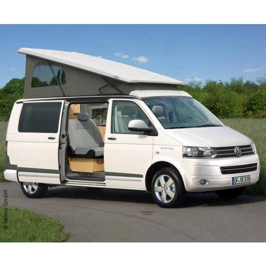 T5 Aufstelldach Easyfit, VW T6, LR, hinten hoch, Gurtverschluss, Klimahimmel