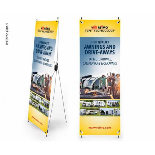 Tent Technology X-Banner, Englisch, Größe: 600x1800mm