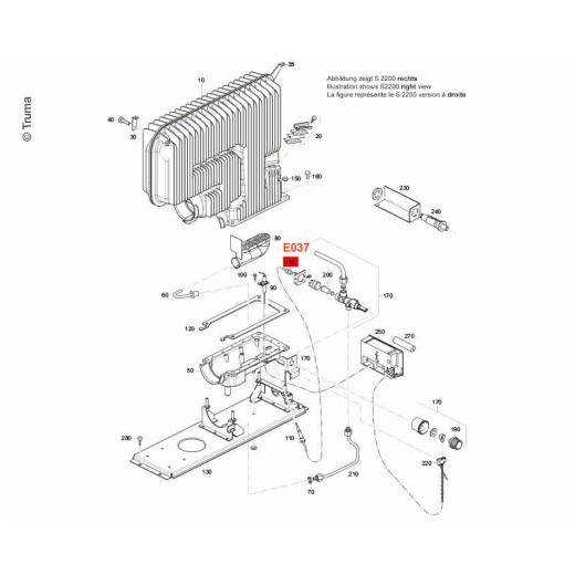 Thermoelement 250mm