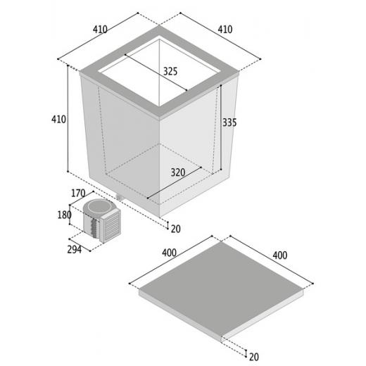 Toplader Kühlbox TL37