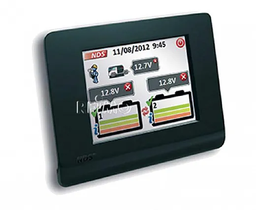 Touchscreen Batterie-Management 12V/150A