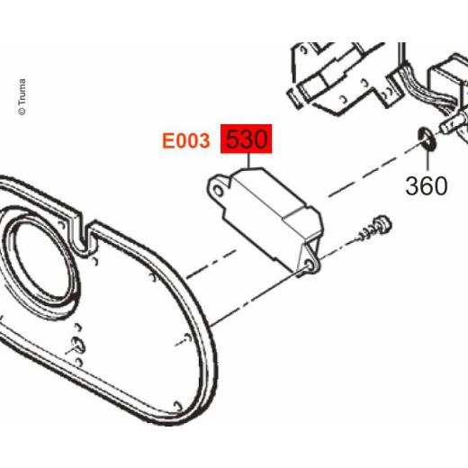 Truma Ersatzteil: Zünder 12V f. E2400/E4000