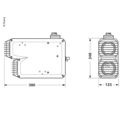 Truma Heizung - VarioHeat comfort, 12V, Leistung 3700W