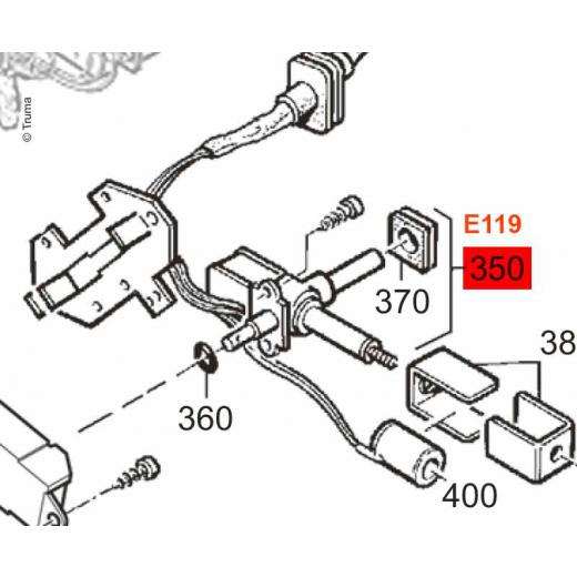 Ventilkörper E2400 30mbar