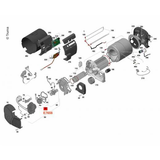 Verbrennungsluftmotor 12V