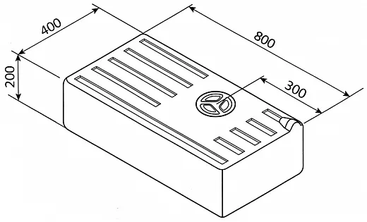 Wassertank 47-108 Ltr.